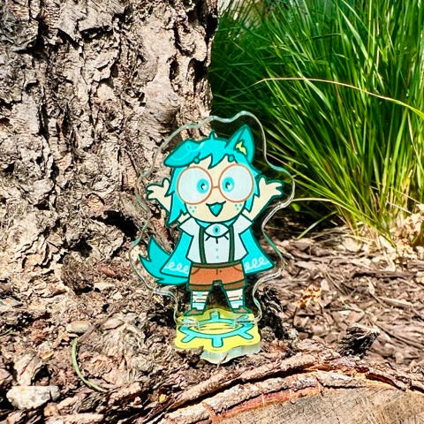 $10 - Teal standee