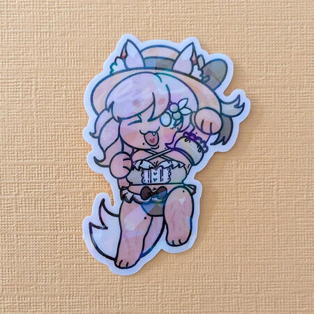 $2 - beach Lia sticker